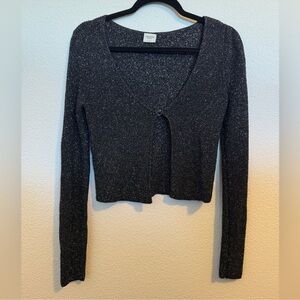 Abercrombie & fitch sparkly long sleeve top